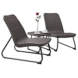 【Zurücklehnen und Entspannen】 Die ergonomische Rückenlehne der Stühle passt sich ideal an Ihre Wirbelsäule an und der angenehme Winkel, in dem Sie sich auf diesen Stühlen zurücklehnen, bietet Ihnen vollkommene Entspannung. Die extra breiten und tiefen Sitzflächen reduzieren zudem die Beugung Ihres Rückens und lindern Verspannungen, sodass Sie sich auch nach einer langen Zeit auf diesen Stühlen nicht unwohl fühlen.