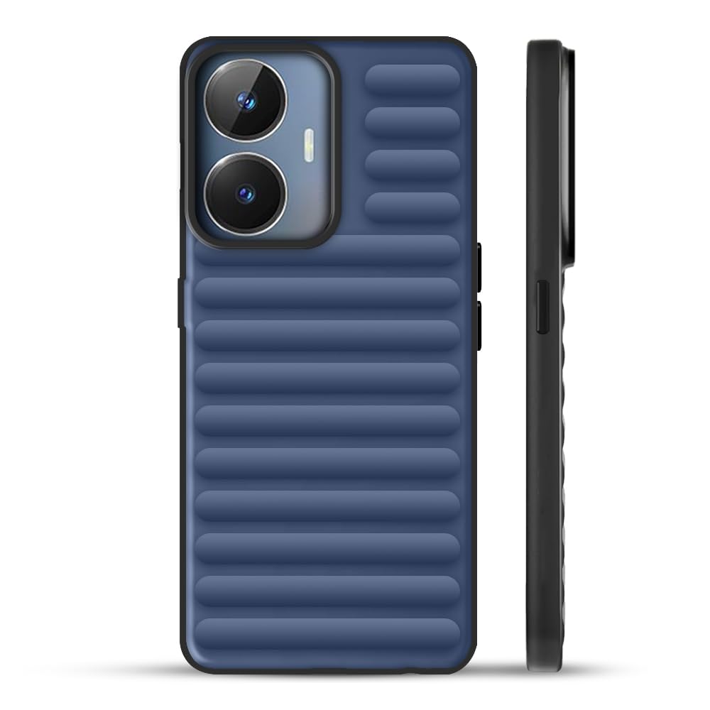 KARWAN® Back Case Cover for Narzo N55 [Military Grade Protection] Hard & Soft Bumper Anti-Scratch Protective Shockproof Cover for Narzo N55 - Blue (B0D4F36Z1K) Amazon Price History, Amazon Price Tracker