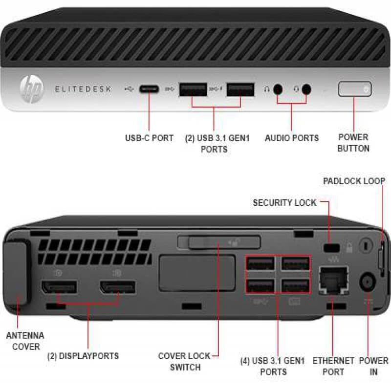 Amazon.com: HP EliteDesk 800 G3 Business Mini PC Desktop Computer