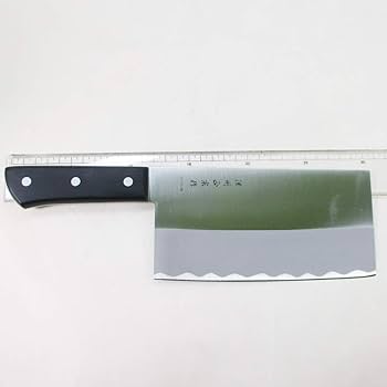 Amazon | 中華包丁 刃渡り180mm 本格 関の包丁 濃州正宗作 日本製