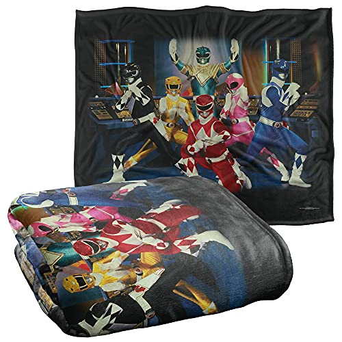 Power Rangers Stance Officially Licensed Silky Touch Super Soft Throw Blanket 50" x 60"