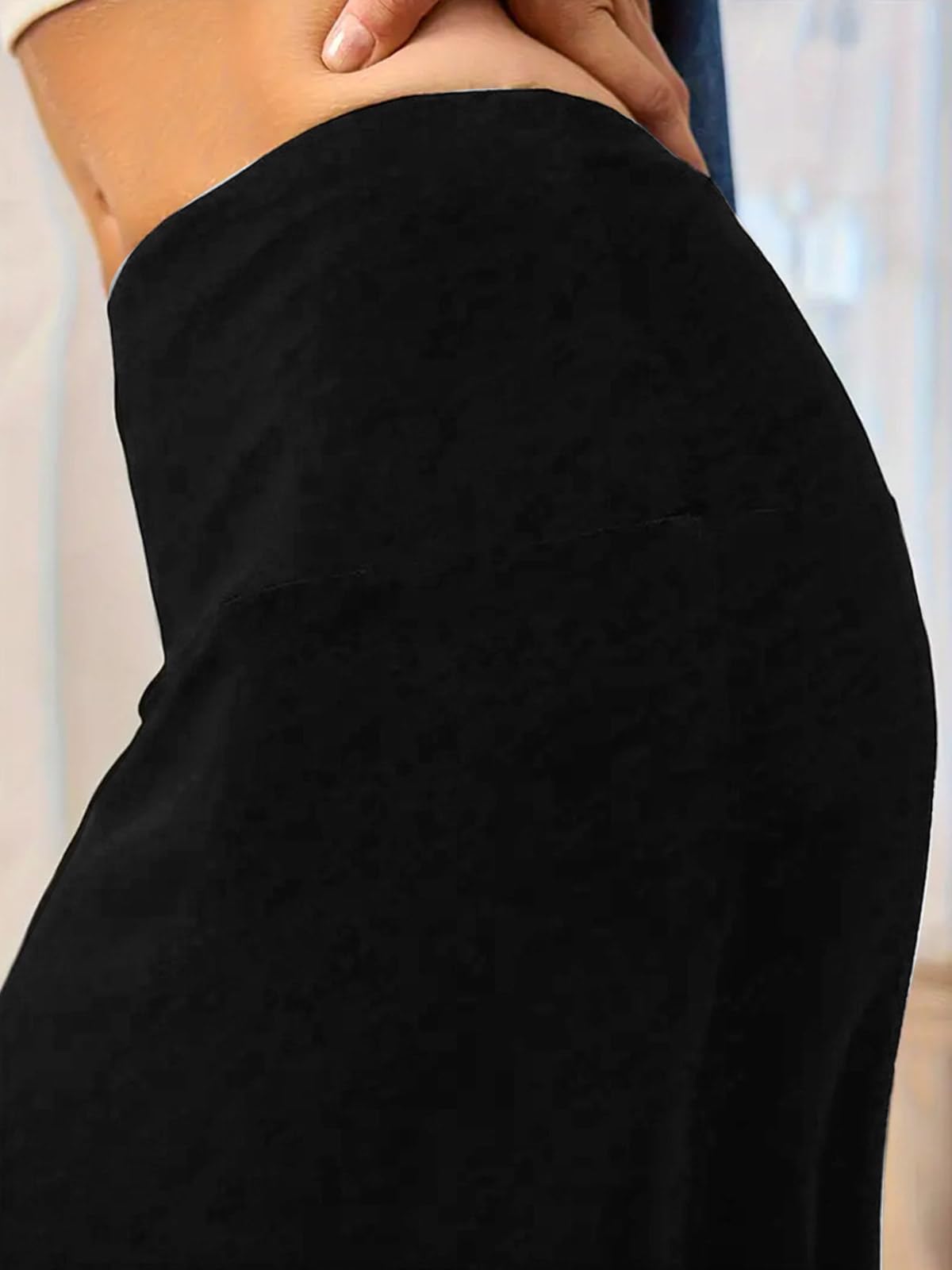 Adigaber Femmes Bohème Jupes élastique Maxi Jupes Taille Haute Longues Tube Yoga Jupe
