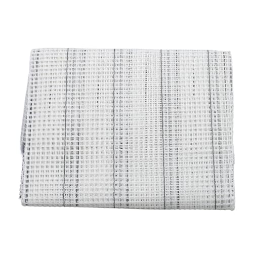 Blank Rug Hooking Mesh, Mesh Canvas Sheets Blank Rug Hooking Mesh Canvas Hook Rug Making Carpet Tapestry for Embroidery Cross Crafts Decoration (50 * 100cm)