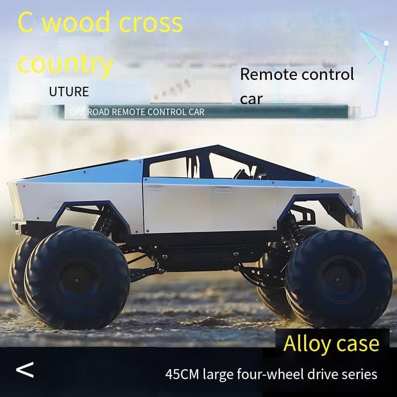 Image of Off Roader Rechargeable Remote Control Car | RC Car Monster Truck | 4 Headlight Modes | Lithium Battery | C-Type Charging | 2.4GHz Remote Controller Race-Ready (Off Road ws - 9221)