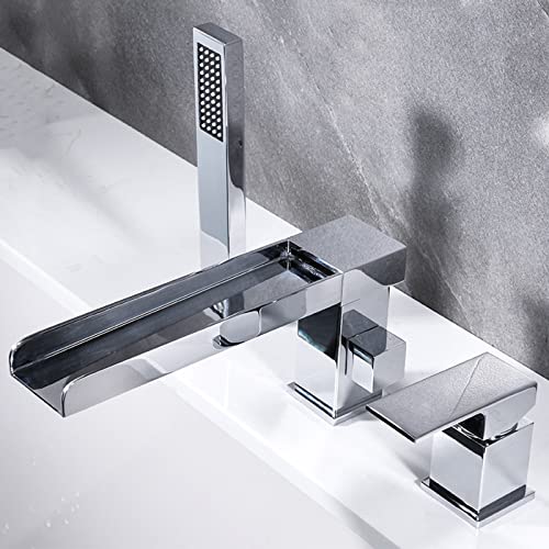 Robinet de baignoire multifonction à jet cascade pour remplacer votre mitigeur - 4