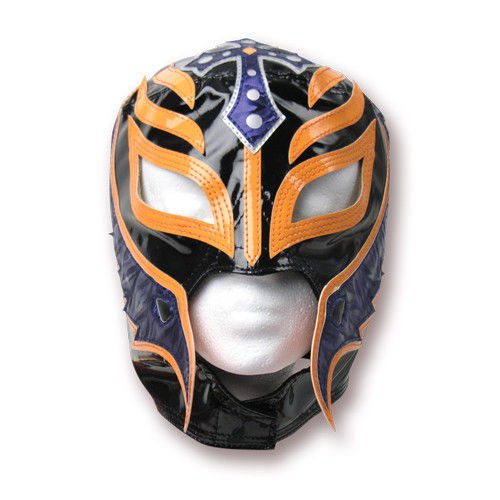 Buy Wwe Rey Mysterio Black Orange Purple Kids Wrestling Mask Wcw Ecw Wwf Online At Desertcart Bahamas