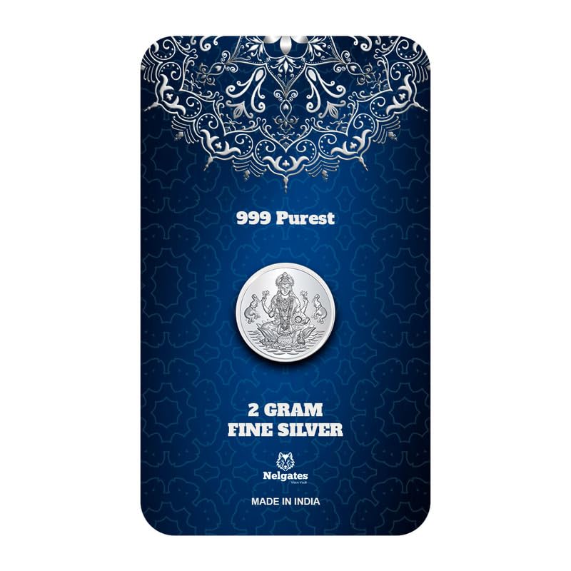 Nelgates Pure Silver coin 1gram 999purity Goddess laxmi gift for all occasions for men and women (B0DB7VRKJJ) Amazon Price History, Amazon Price Tracker