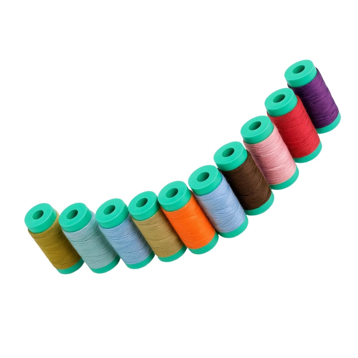 Dikiş İpliği Seti – 120 Numara Polyester, 12 Renkli 4 cm Bobin | Dayanıklı, Parlak ve Yüksek Kaliteli Dikiş İpi