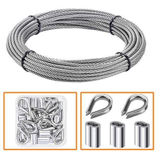 HELIFOUNER Cable Railing Kits, 1/8