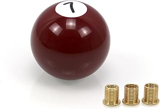 RYANSTAR Shifter 7 Ball Billiard Pool Custom Shift Knob Universal Stick Shifter Knobs for Car SUV Bus Truck