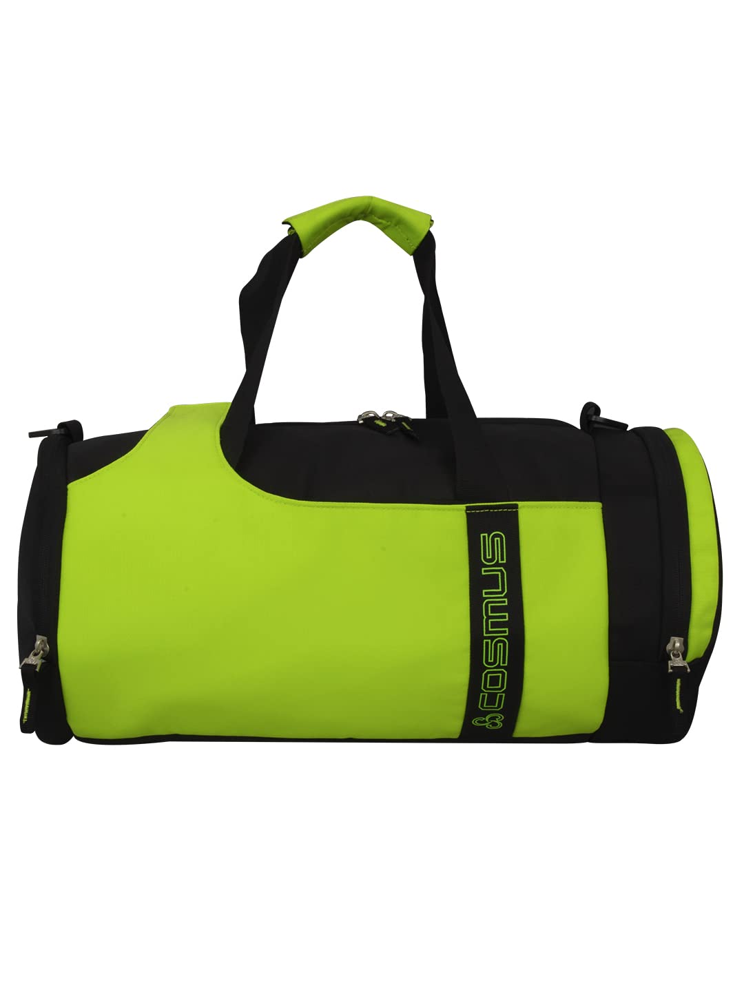 cosmus Eaton 31L Designer Gym Duffle Bag with Shoe Compartment - Parrot Green-picture-7