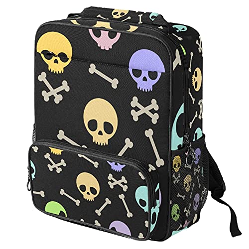 Sac à dos ordinateur portable antichoc et tendance avec motif pivoine unique