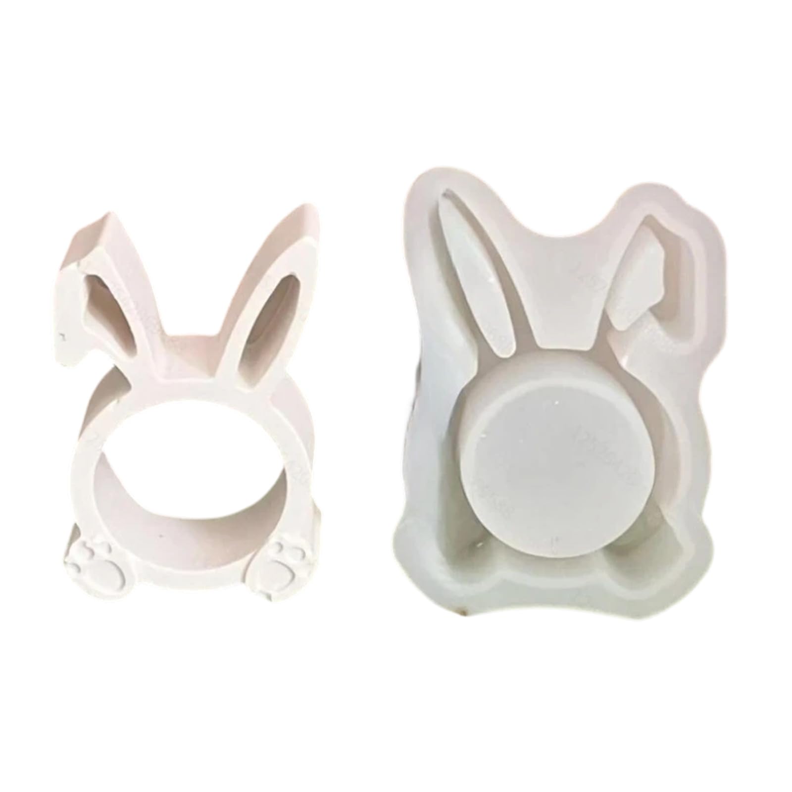 SHINLHUA Themed Silicone Rabbits Shape Easy Craft Supplies Food Grade Materials for Soap Chocolate Crafting