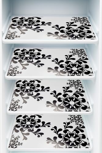 Image of THE LION'S SHARE Multipurpose Refrigerator Sheet | Drawer Mat | Water Proof PVC Material | Fridge Mats (Multi Colour -Pack of 03) -TLS-05