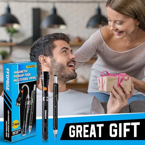 Magnet Pickup Tool with Telescoping Magnetic Flashlight and 6 in 1 Multitool Pen with Rulers - image 7