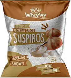 Biscoito de Proteína sabor Suspiro WheyViv Fit - 25g