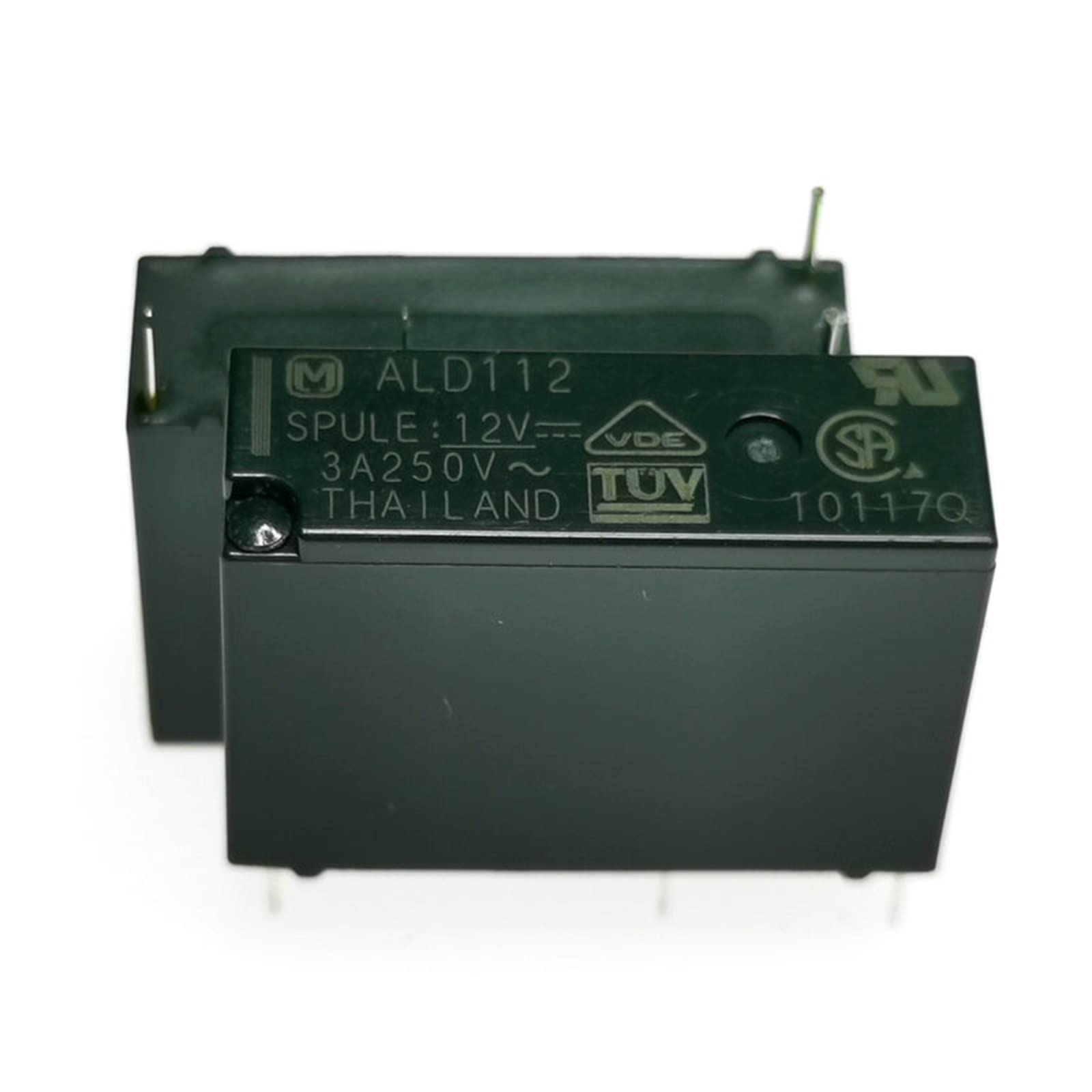 AQHYEBNSR 5PCS F3AA024E F3AA005E F3AA012E ALD112 5V 12V 24V DIP4 Power Relay 5VDC 12VDC 24VDC(F3AA012E)