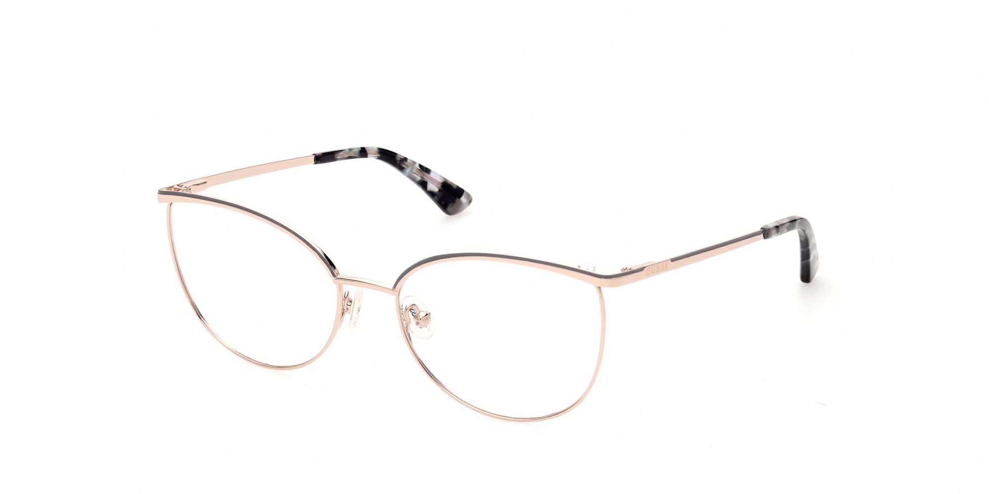 Guess Women's Gold Woman Gu2879 028 Optical Frames Metal Cat Eye Normal