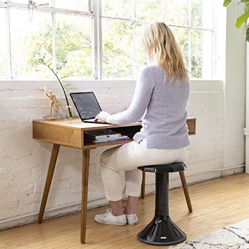 Image of ECR4Kids ACE Active Core Engagement Wobble Stool, 20-Inch Seat Height, Flexible Seating, Black