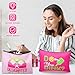 Paterr 12 Pieces Dink Ball Makeup Bags Sports Cosmetic Bag Funny Travel Organizer Zipper Pouch Dink Ball Lovers Gifts Christmas Gifts for Women Girls(Fashion Style)