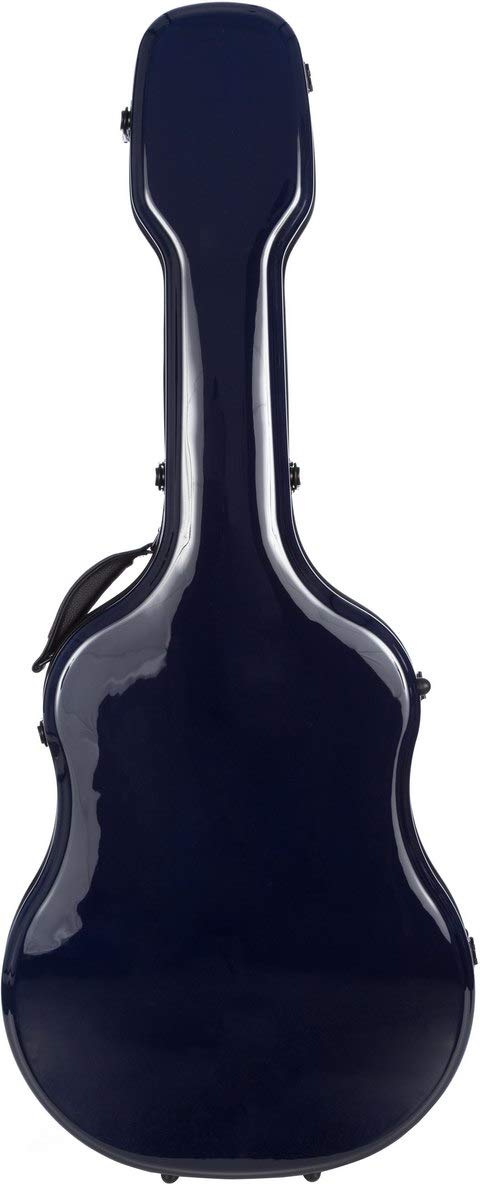 Ukształtowany Futerał na gitarę akustyczną 41” - 4/4 Fiberglass Ultra Light granatowy M-case