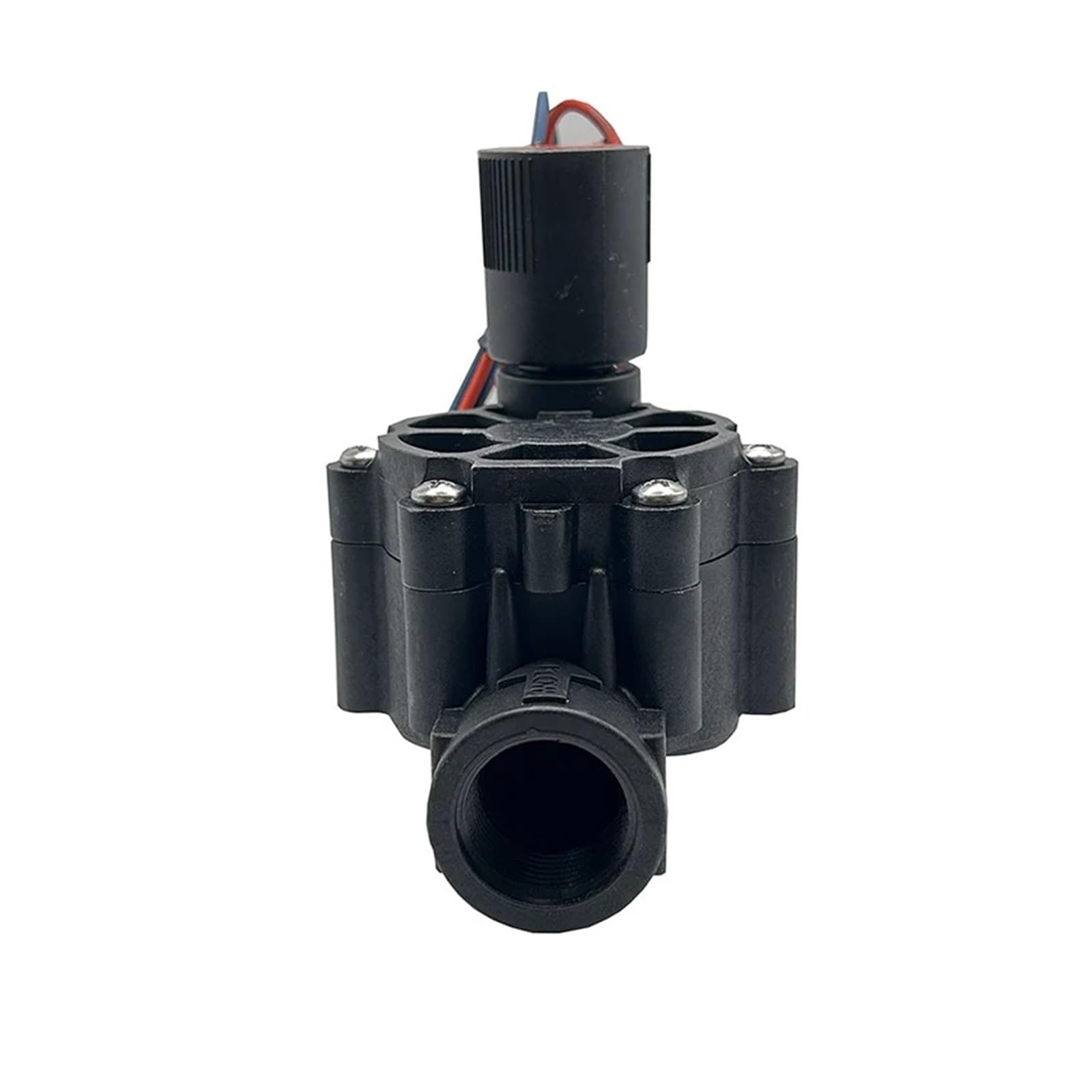 Válvula Solenoide de agua de 1/2 ", 3/8", 3/4 ", 1", 220, 12V, 24V, válvula de nailon normalmente cerrada for riego de jardines y granjas Para aplicaciones industriales(C,110)