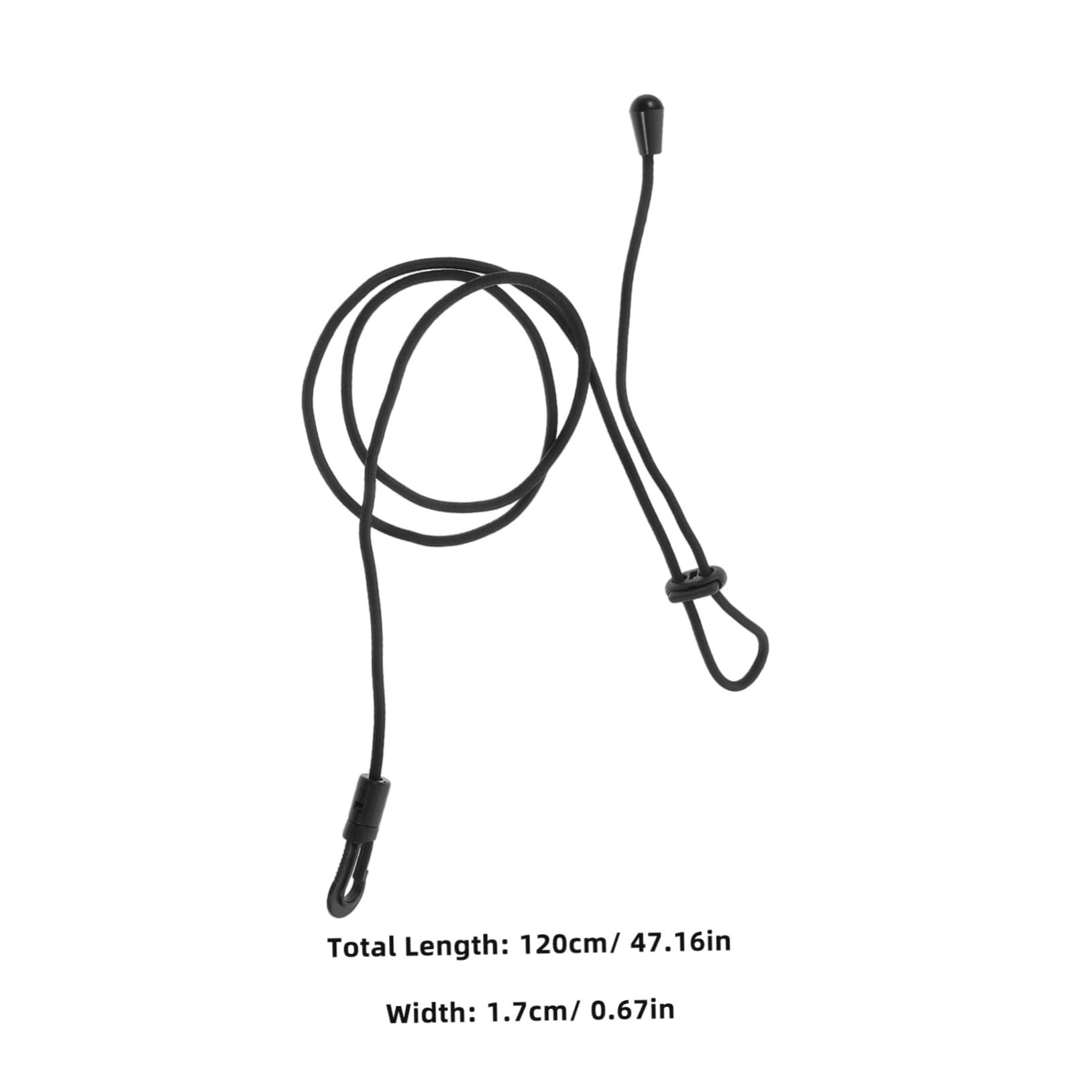 Happyyami 2-Piece Paddle Leash for Kayaking Surfing Safety Leash Kayak Accessories Bungee Cord Fishing Rod Tie Paddle Board