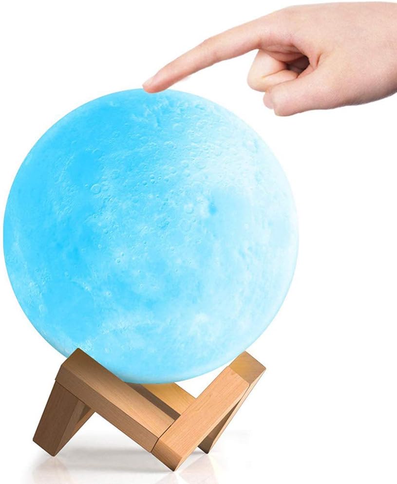 YouOKLight Moon Lamp,moon night light,Moon Light16 Colors LED Moon