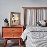 Love-KANKEI 8x10 Shadow Box Frame with Linen Back Picture Memory Box Display Medals for Tabletop or Wall Mount Carbonized Black - Image 4