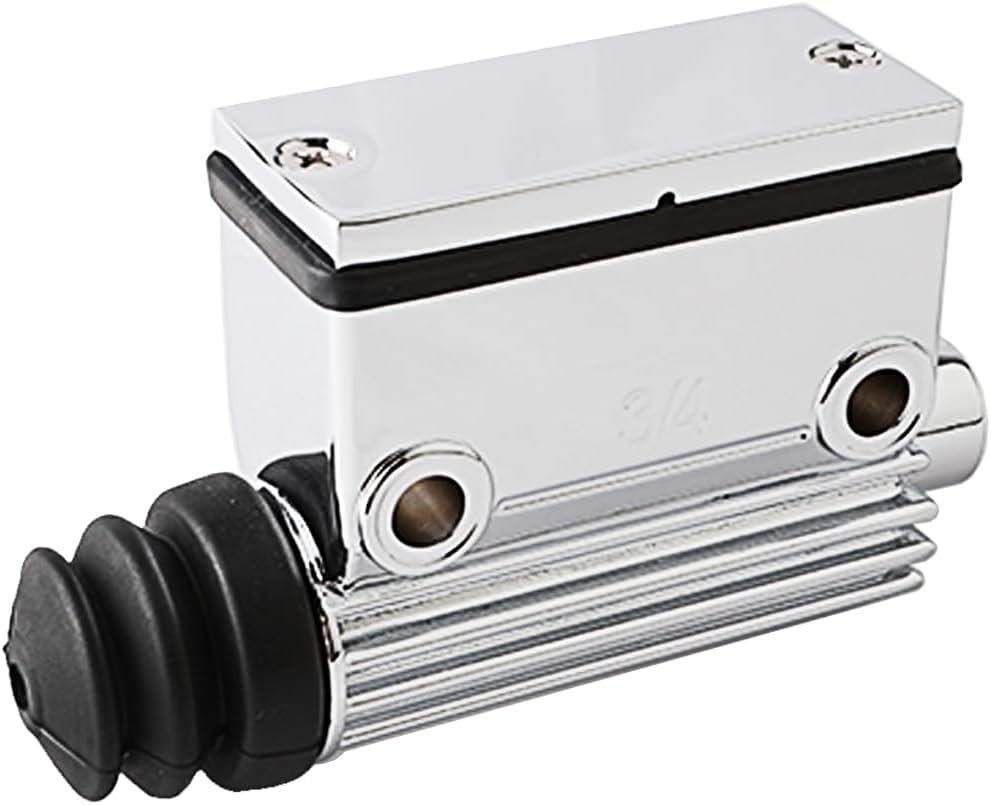 Rear Master Cylinder 3/4" Bore for 79-85 Harley 42454-80A 42453-80A 41754-79A (Chrome)