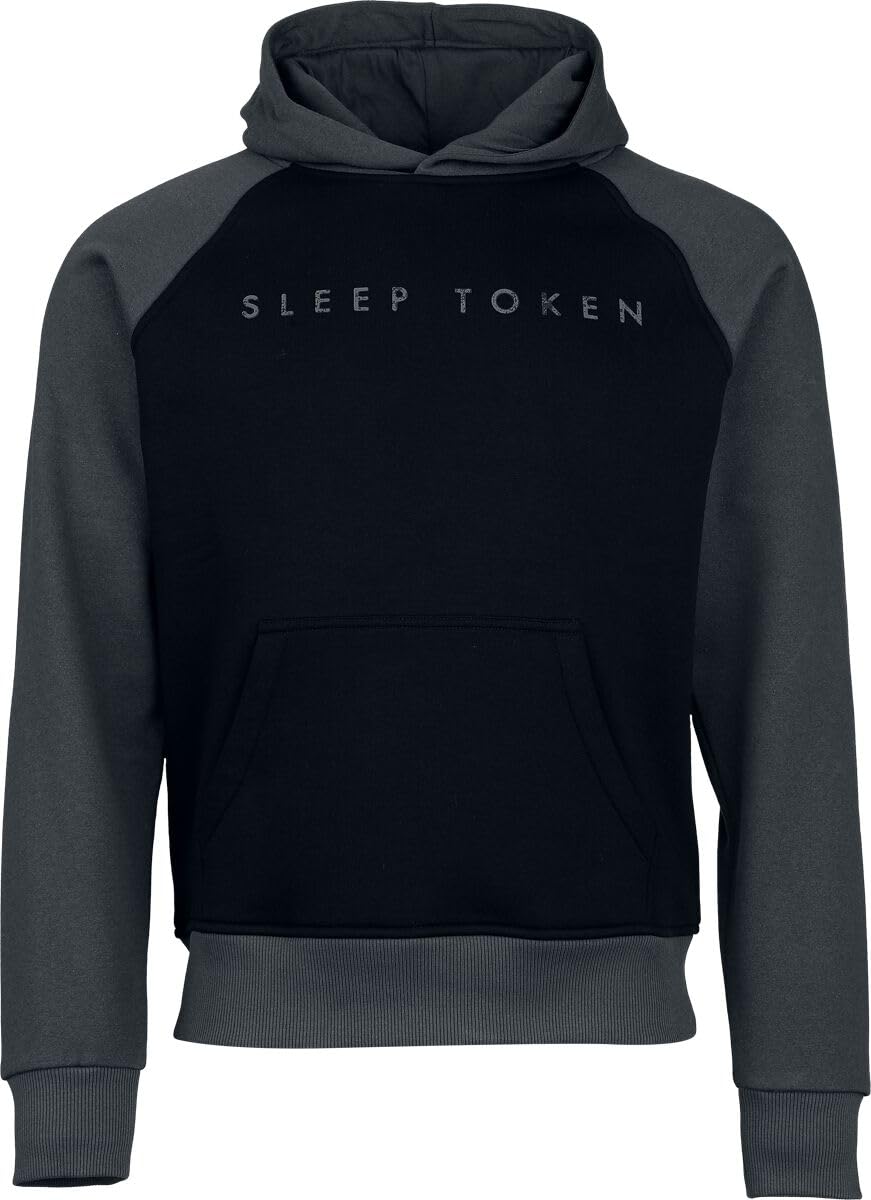 Sleep Token Logo Männer Kapuzenpullover schwarz/grau Band-Merch, Bands