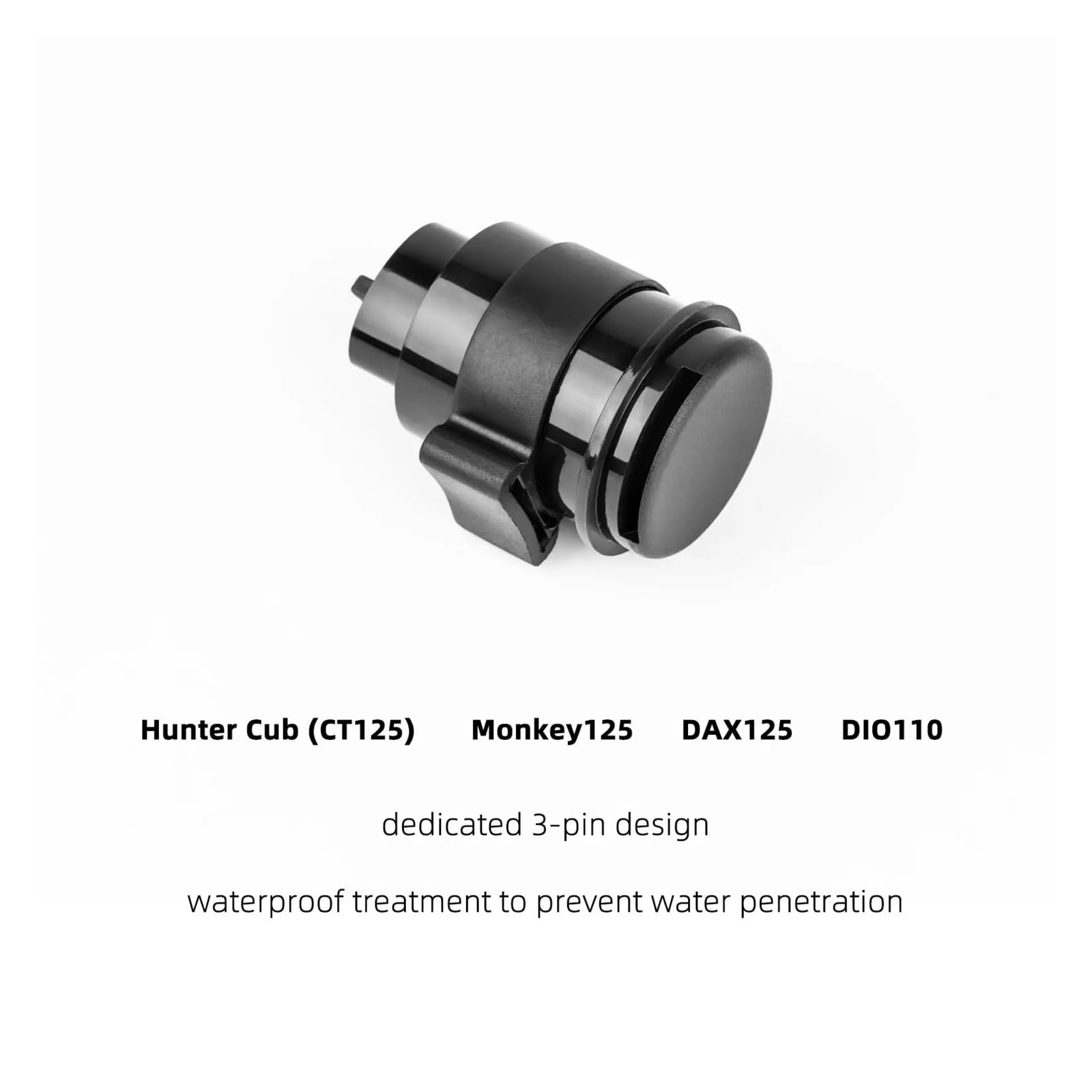 Relè Lampeggiante A LED A 3 Pin Da 12 V Per Indicatori Di Direzione Moto Per Ho&nda Hunter Cub CT125 Monkey125 DAX125 DIO110 Parti dei relè