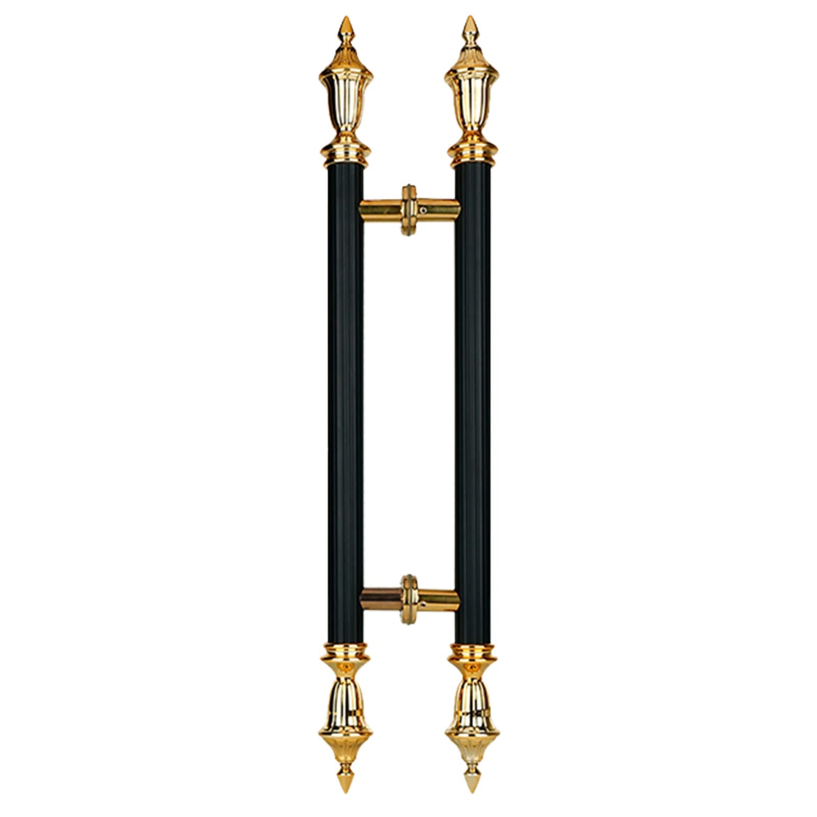 Sjzhuyue Black 304 Stainless Steel Round Tube Glass Door Handle Multicolor 60-120 Cm(,120Cm/47In(70Cm/28In))