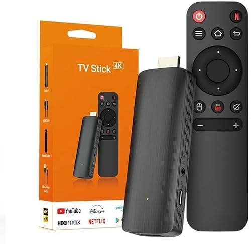 Streaming Media Player, 4K, Remote Control, Android TV