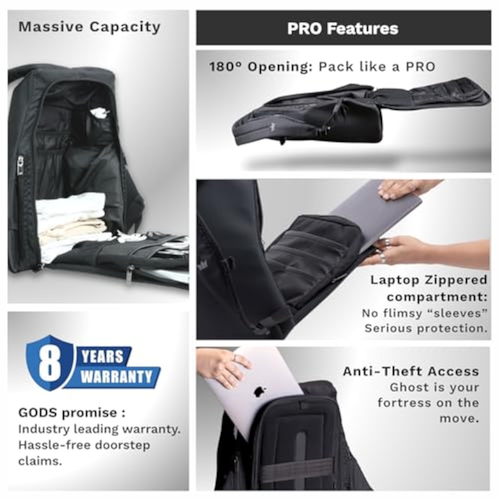 25 Ltrs Black Laptop Bag