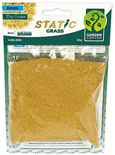 Herbe statique 6mm paysage miniature et socle de figurine pot 40g Mig-8808