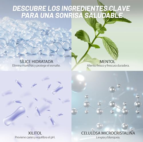 MSDRWIKEY 7Pro Zahnpasta – Intensive Aufhellung mit 7 Probiotika & Lila Formel für gesunde Zähne und Zahnfleisch – Fluoridfrei, Tiefenreinigung & Frischer Atem – 120g – Bild 6