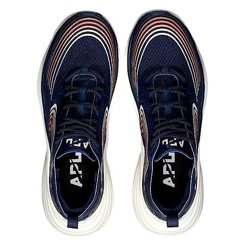 APL Athletic Propulsion Labs Women's Streamline Sneakers, Midnight/Cedar/Multi, 84