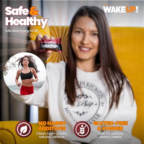 Image of WAKE UP! Cinnamon Crunch Protein Bites, 1.5 Espressos, 4 Pack (32 Bites)