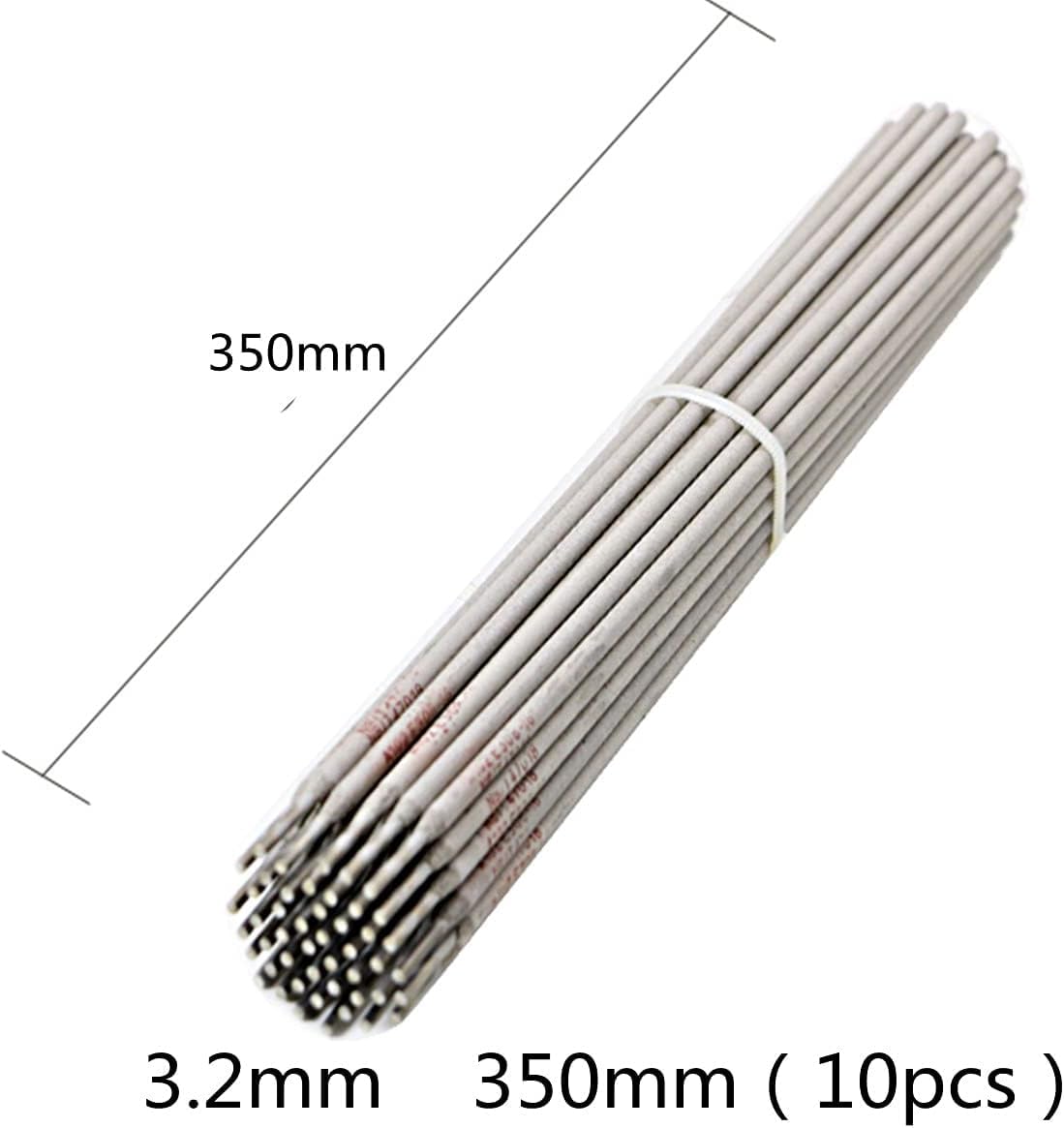 Low Temperature Aluminum Welding Wire,Arc Welding Electrodes Rod, Welding Rod All-Round Electrode Stable Performance Solid Steel with Protective Flux Coating. 4mmx390mm(10pcs),3.2mmx350mm(27pcs) ( Siz
