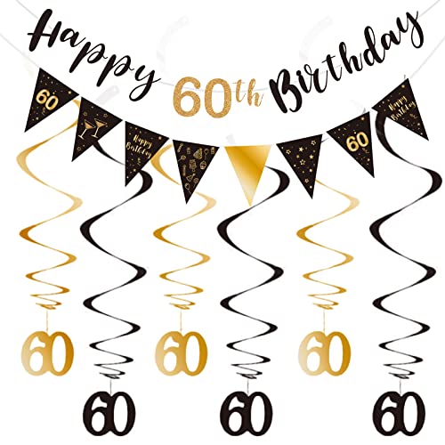 Brt Bearingshui SGH01T518 60Th Birthday Decoration Kit cover