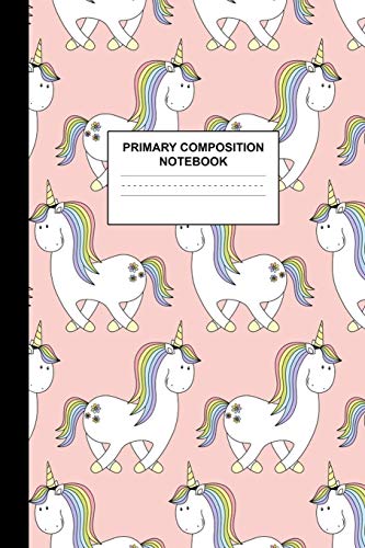 Primary Composition Notebook: Writing Journal for Grades K-2 Handwriting Practice Paper Sheets - Eye-catching Unicorn School Supplies for Girls, Kids ... 1st and 2nd Grade Workbook and Activity Book image 3