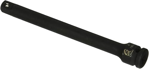 Miniatura 5 de Sunex 1831, juego de llaves de impacto magnético profundo de 14 pulgadas, 14 piezas, métricas, 0.157in - 0.591in, acero de aleación Cr-Mo, caja de