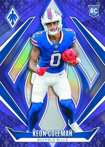 2024-25 Panini Phoenix NFL Football Mega Box – Retail Exclusive, 42 Cards, Color Blast Parallels, Rookie Cards, Official Trading Cards - Image 5
