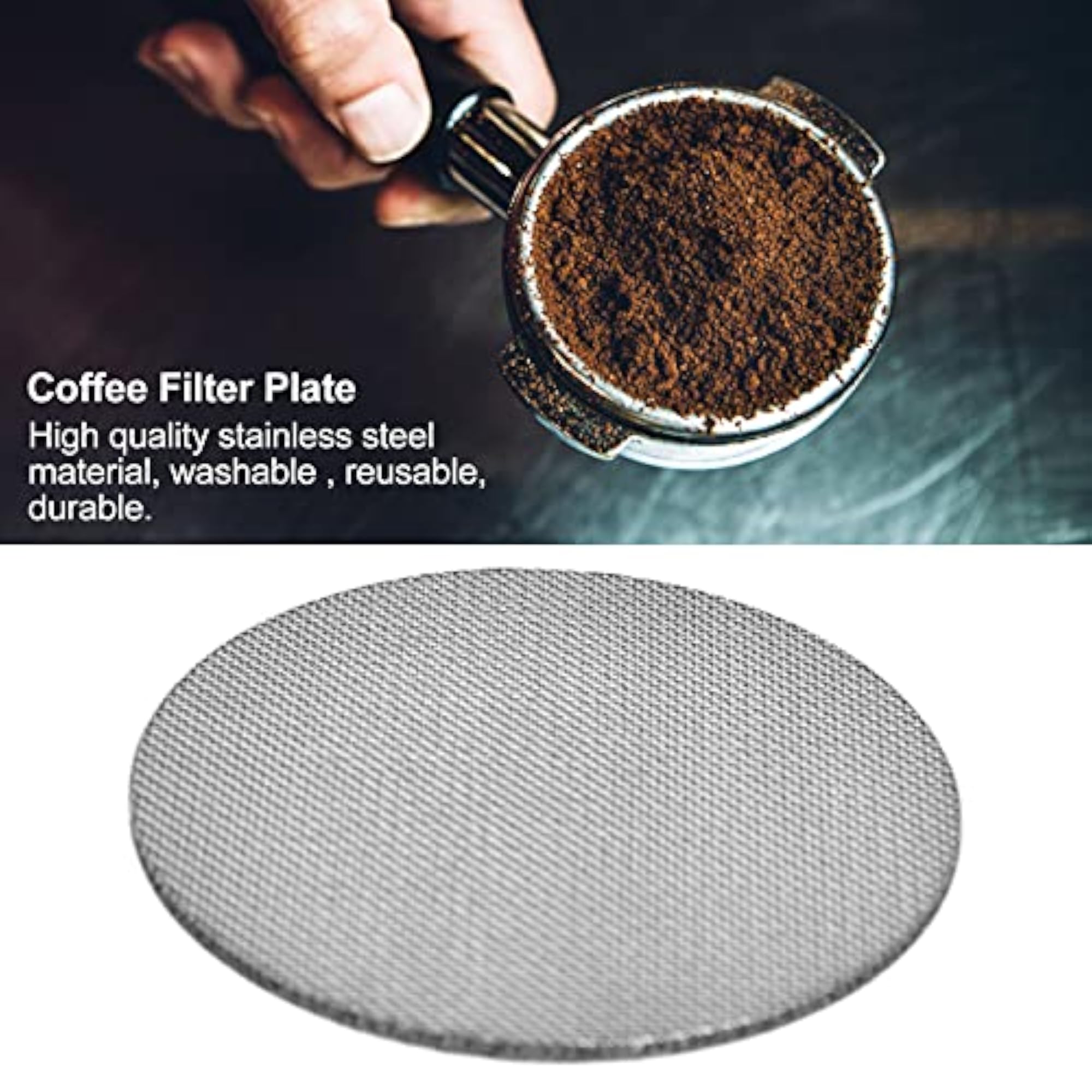 Coffee Filter Mesh, Exquisite Craftsmanship Stainless Steel