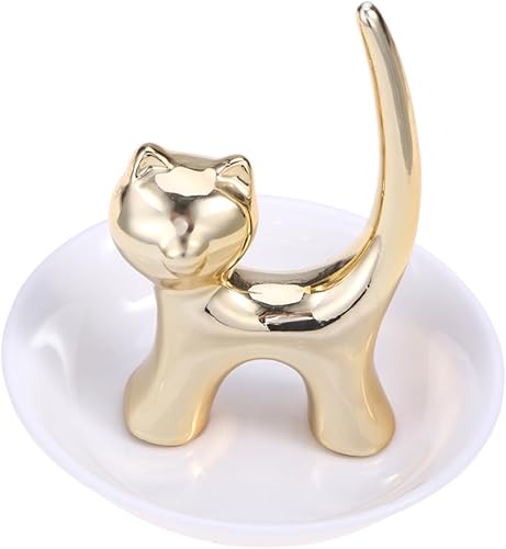 Miniatura 5 de Holibanna Bandeja de aretes para mujer, bandeja decorativa, bandeja de clasificación de cuentas, plato de joyería, plato decorativo para joyas,