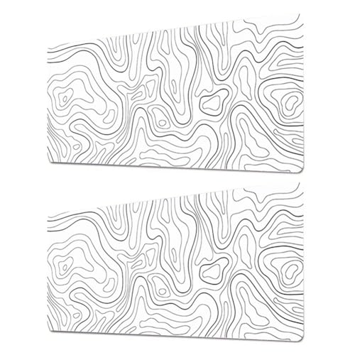 Tapis de souris étendu pour organiser un espace de télétravail moderne