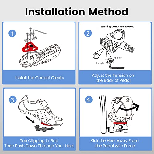 Unisex Cycling Shoes With Look Delta Cleat - Compatible With Peloton Shimano Spd & Look Arc Delta - Indoor Spin Road Racing Bicycles Bikes Shoes For Men Women - Black 14 #TOP6