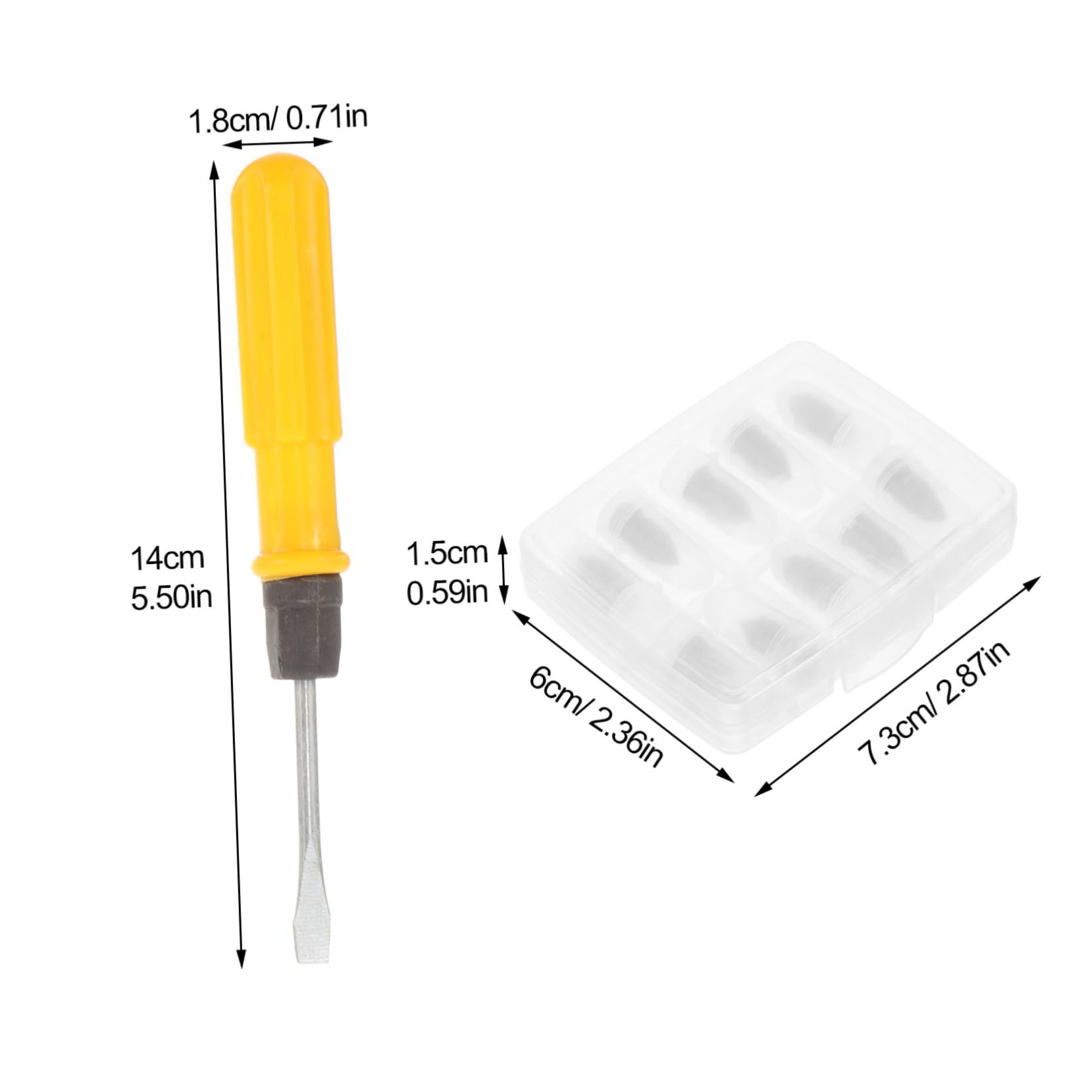 Holibanna 1Set Automotive Tire Repair Kit Tire Plug Kit with Durable Plugs for Quick Fixing for Cars Motorcycles Bicycles Hand Carts Efficient Vacuum Tire Repair