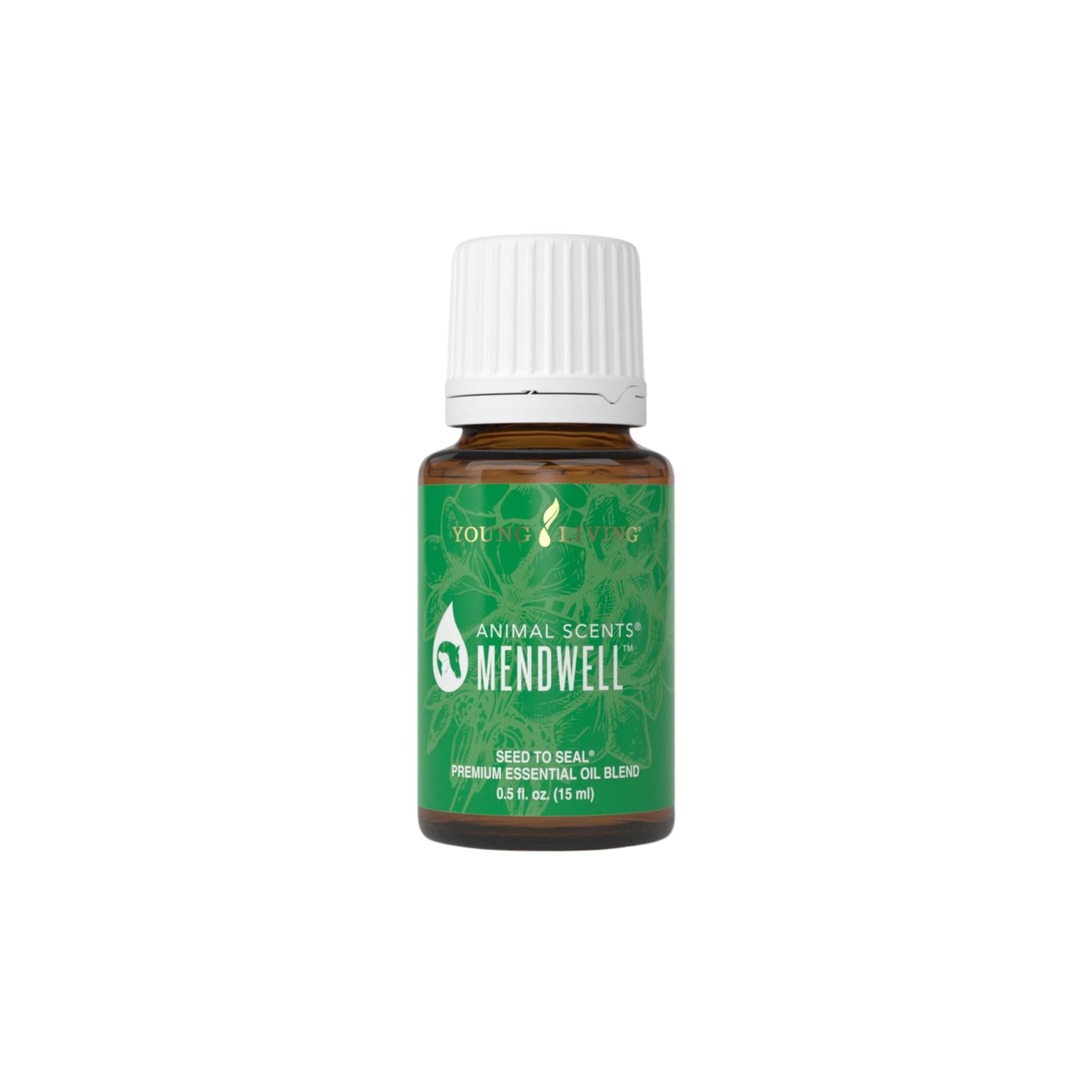 Young Living Animal Scents Mendwell, 15ml | Animal Care | Pet Essential | Supports Healthy-Looking Coat & Skin | Soothes and Moisturizes Sensitive, Dry Skin | Infused with Essential Oils